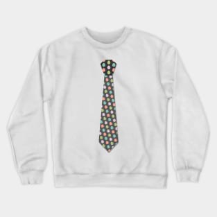 Egg Hunter Tie Cute Easter Gift Boys Kids Crewneck Sweatshirt